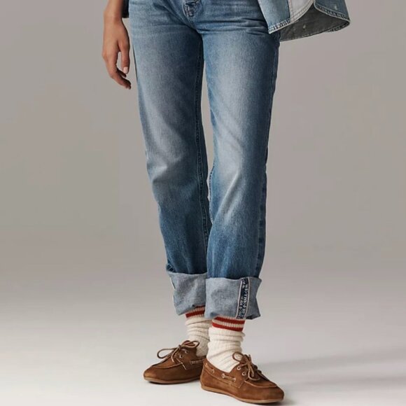 NWT $148 We The Free Slade Slim Selvedge Jean Current On Free People Sz 26 - Picture 4 of 16